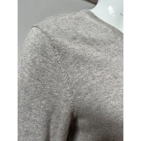 Jack Threads V Neck Sweater  SZ M Grey   90% Cotton, 10% Cashmere - Picture 10 of 16